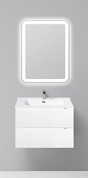 Тумба с раковиной Belbagno ETNA, ETNA-700-2C-SO-BL-P+ BB700ETL (готовый набор)