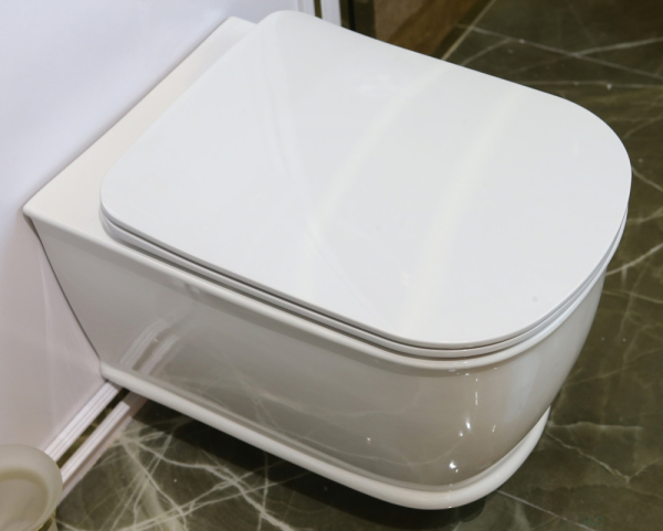 Унитаз подвесной BelBagno Prado BB10150CH безободковый (готовый набор)