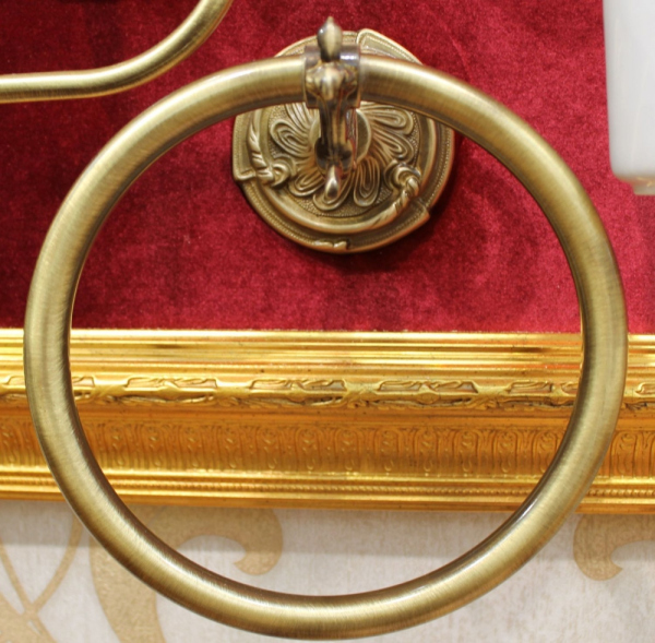 Полотенцедержатель ART&MAX BAROCCO AM-1783-Br, Бронза