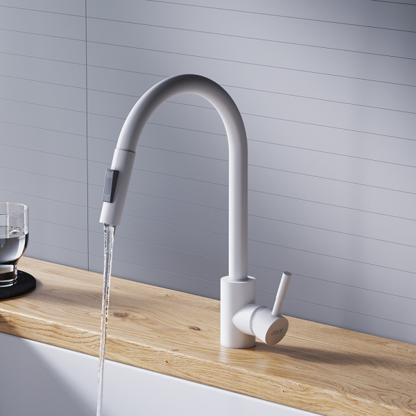 Смеситель для кухни с вытяжным изливом Dorff Logic, D3007533