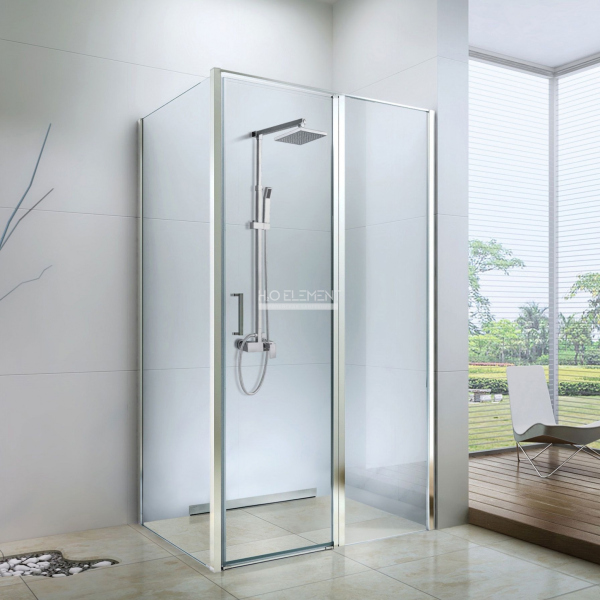 Душевая дверь в нишу Berges Wasserhaus News 063005 100 см, профиль хром сильвер