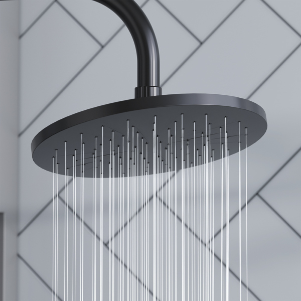 Душевая система со смесителем-полкой Damixa Jupiter, 977770300