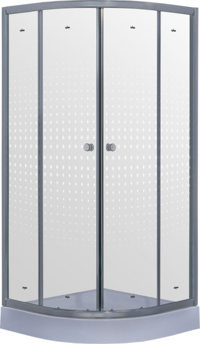 Душевой уголок Timo TL-8001 Romb Glass с поддоном