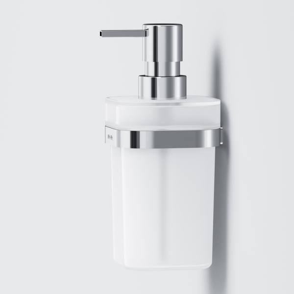 Стеклянный диспенсер для жидкого мыла AM.PM Func, A8F36900