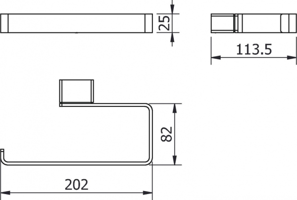 Полотенцедержатель Langberger Vico 11338A
