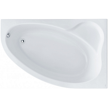 1.WH50.1.663 ЭДЕРА 170х100 ванна асимметричная акриловая правосторонняя белая (new)