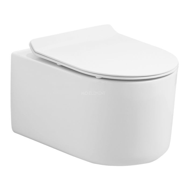 Чаша для подвесного, безободкового унитаза ART&MAX RIMINI AM204CHR