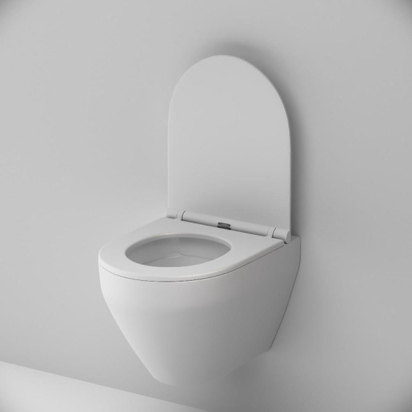 Унитаз подвесной FlashClean с сиденьем микролифт, матовый AM.PM Spirit V2.0, C701700MWSC