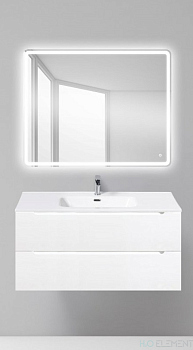 Тумба с раковиной Belbagno ETNA, ETNA-1000-2C-SO-BO-P+ BB1000ETL (готовый набор)