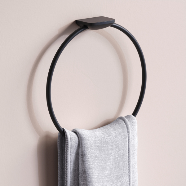 Набор аксессуаров для зоны туалета, черный AM.PM Inspire V2.0, AK50T1103B