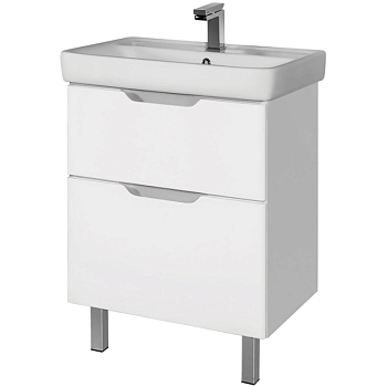 Тумба для комплекта Dreja.eco Q Plus 55 белая, 99.0008