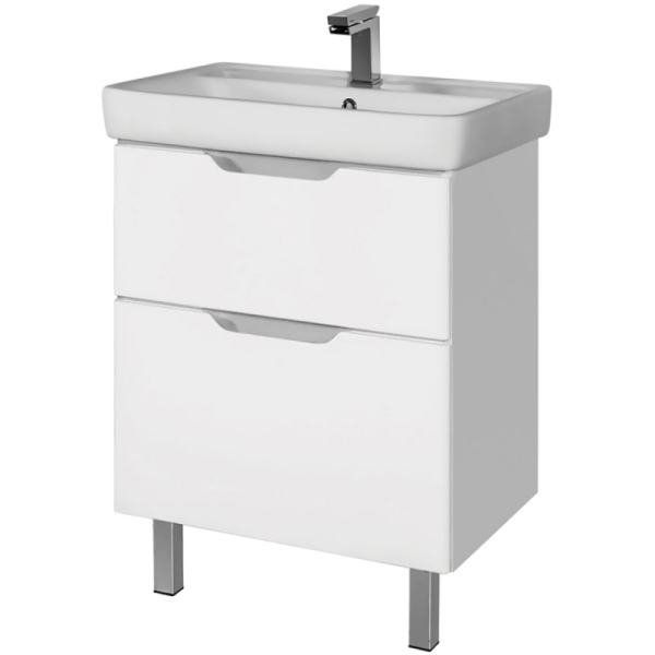 Тумба для комплекта Dreja.eco Q Plus 55 белая, 99.0008