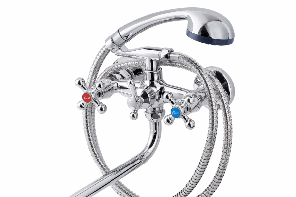 Смеситель для ванны с душем FAUZT FZs-428-54 тип См-ВУДРНШлА