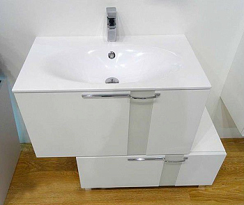 Тумба под раковину Акватон Марко 100 (1A190201MO010) белая