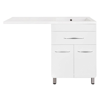 Тумба для комплекта Style Line Валеро 60 Люкс Plus, белая