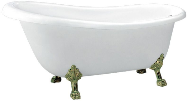 Акриловая ванна BelBagno BB04-BRN