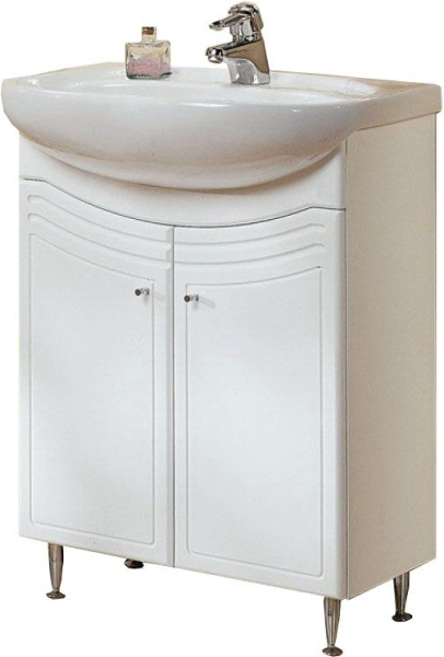 Тумба с раковиной Акватон Домус 1A0552K0DO010 цвет Белый