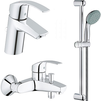 Душевой комплект Grohe Eurosmart 124446