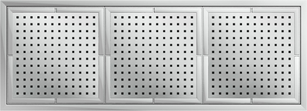 AD139/38CCR верхний душ 620х220 мм