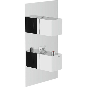 WE00102/QCR SEVEN термостатический смеситель для ванны (внешняя часть)