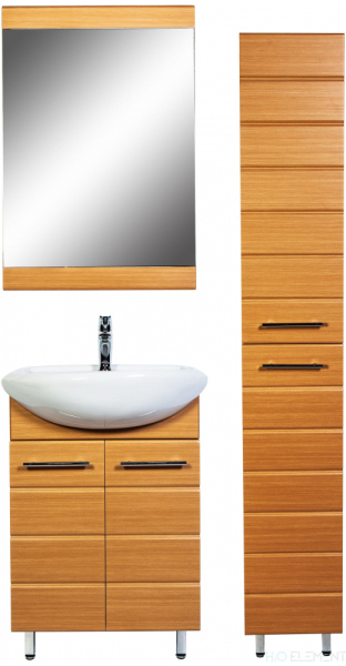 Шкаф-пенал 1 Orange Корро 30 кокос