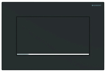 Кнопка смыва Geberit Sigma 30 115.893.14.1 черный матовый / хром глянцевый
