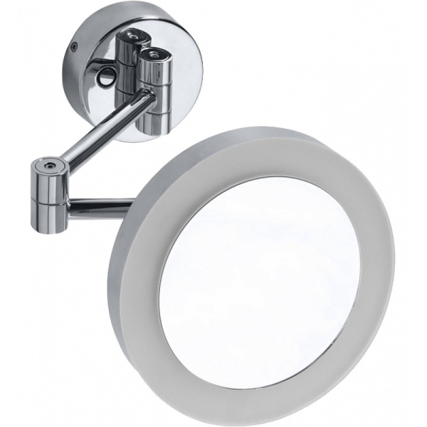 Косметическое зеркало с подсветкой , круглое