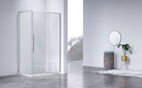 Душевой уголок Vincea Slim-N VSR-4SN8012CL, 1200*800, хром, стекло прозрачное