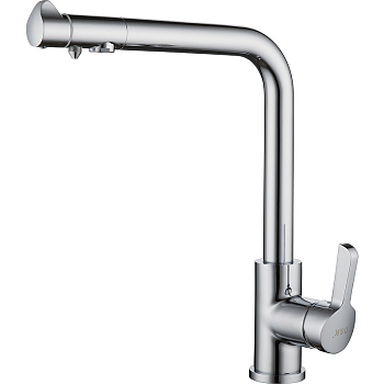 Смеситель для кухни D&K Rhein.Schiller (DA1461601) с подключением к фильтру Хром