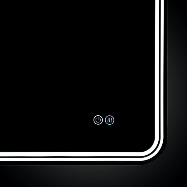 Зеркало Vincea LED VLM-3MA800-2 800х600 c сенсорным выключателем и диммером, антизапотевание