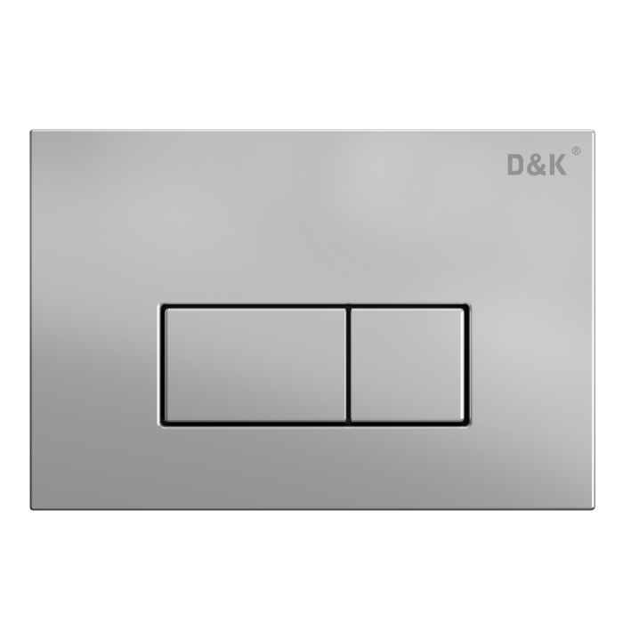 Клавиша смыва D&K Rhein, матовый хром (DB1499002)