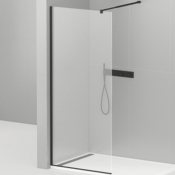 Душевая перегородка Cezares, LIBERTA-L-1-115-C-NERO