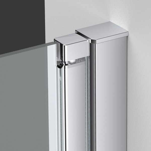 Душевая дверь Vincea Alpha VDP-3AL850MT , хром, стекло текстурное