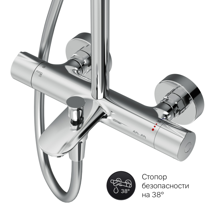 Душевая стойка AM.PM Spirit 2.0 F0770A510