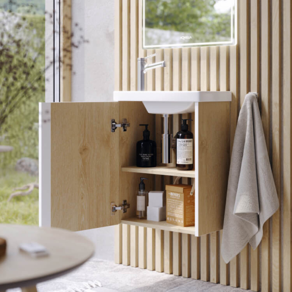 Подвесная тумба без раковины AQWELLA 45 см, URB0145DD