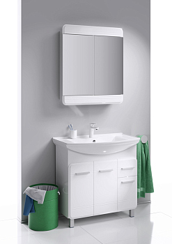 Напольная тумба без раковины AQWELLA 85см., KOR0108