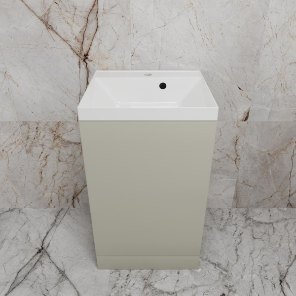 Тумба без раковины напольная "МОНО 50", санд серая галька, ЛС-00002452