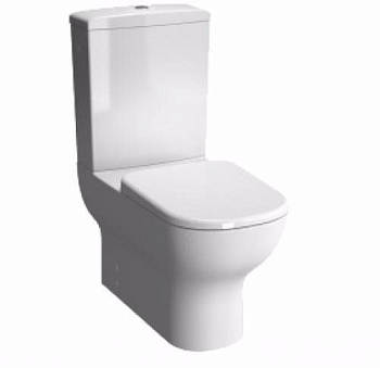 Унитаз Vitra D-Light 9014B003-7205 безободковый, с сиденьем микролифт