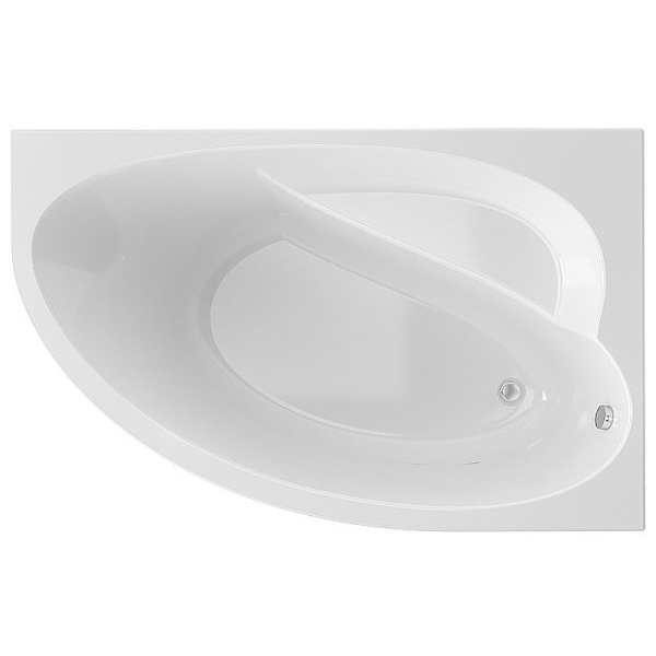 Ванна Alex Baitler NERO правая 150*95