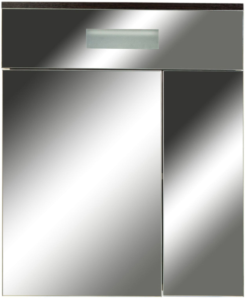 Зеркало-шкаф 1 Orange Таис 60 венге/махагон