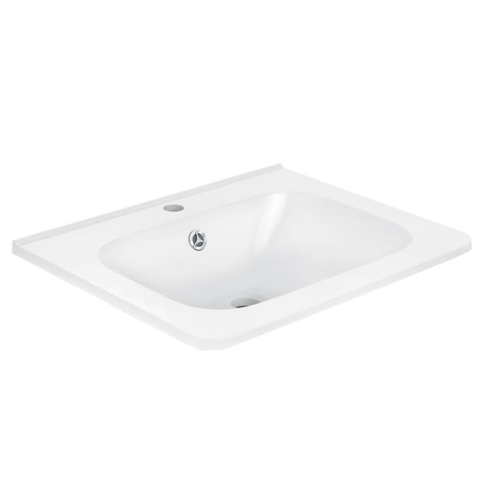 Раковина Vincea, VCB-2VP600W, цвет белый