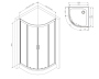 Душевой уголок AM.PM Gem W90G-401-100WT 100x100