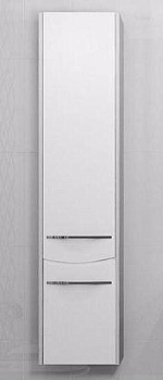 Шкаф-пенал Акватон Инфинити (1A192303IF01L) левосторонний, белый глянец