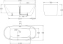 Акриловая ванна BelBagno BB72-1700
