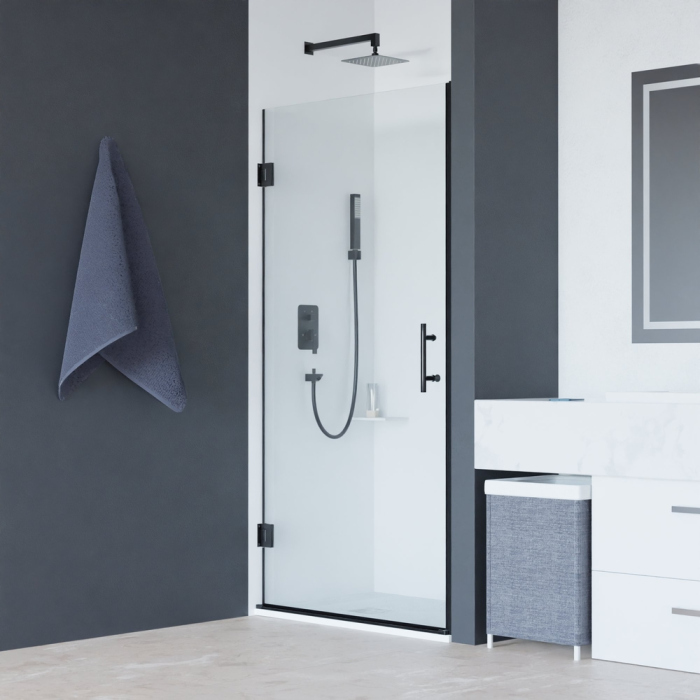 Душевая дверь RGW HO-011B, 350601108-14, Чёрный, 80*195