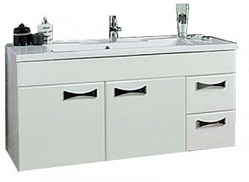 Тумба с раковиной Акватон Диор 1A1106K0DR010 цвет Белый