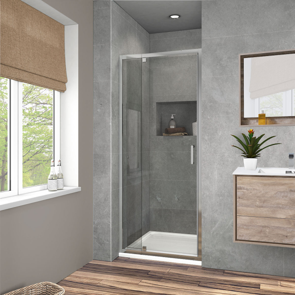 Душевая дверь Vincea Intra VDP-1I9010CL, 900/1000, хром, стекло прозрачное