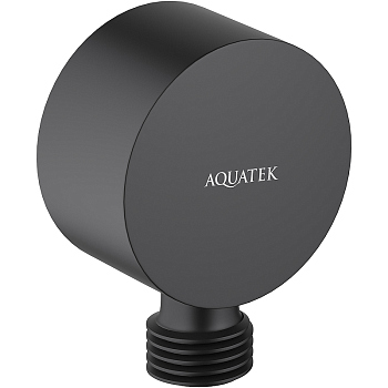 Шланговое подключение Aquatek AQ2457MB Черное матовое