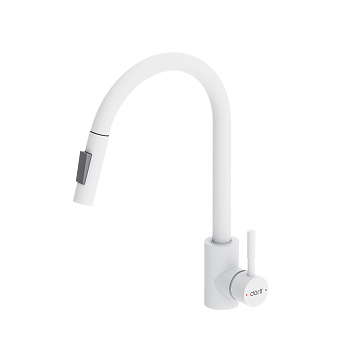 Смеситель для кухни с вытяжным изливом Dorff Logic, D3007533