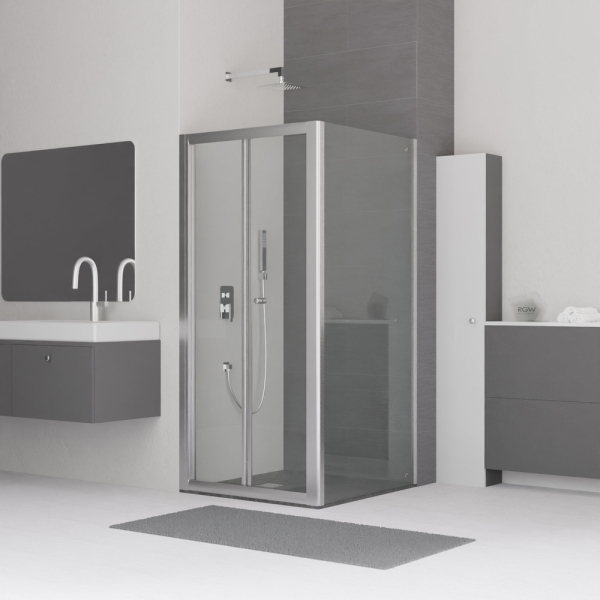 Душевой уголок RGW CL-31 (CL-21 + Z-050-1), 04093199-011, Хром, 90*90*185